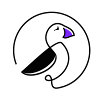 coding puffin logo